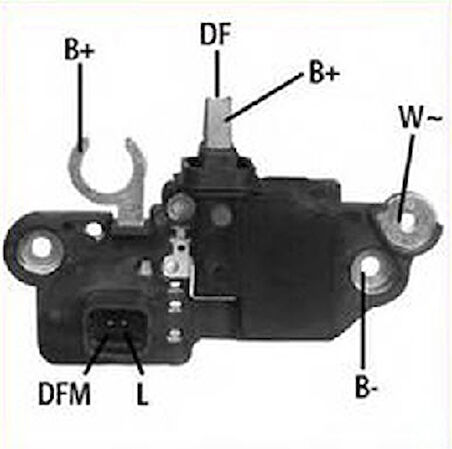Unıversal Konjektör-12v Ford V184 - Bosch-1986ae0064