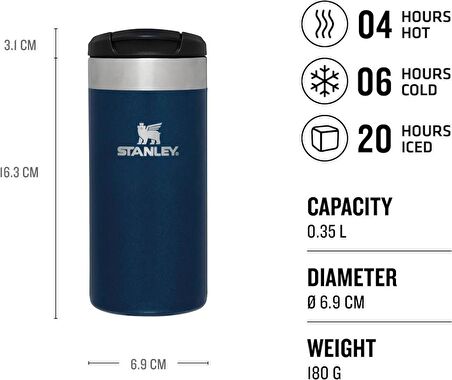 Stanley The AeroLight™ Transit Mug .35L / 12oz Royal Blue Metallic