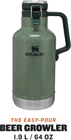 STANLEY 64 OZ CLASSIC VAC GROWLER H.GREEN EU 01941-067