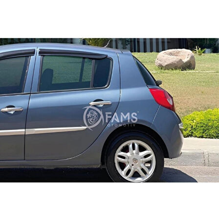 Renault Clio 3 Hb Krom Kapı Kolu 4 Kapı 2005-2012 Paslanmaz Çelik