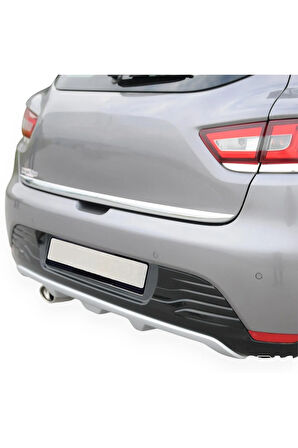 Renault Clio 4 Hb Krom Bagaj Alt Çıtası 2012-2019 Arası Paslanmaz Çelik