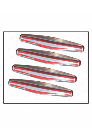 Renault Clio 3 Symbol Krom Kapı Kolu 4 Prç. 2009-2013 P.çelik uyumlu