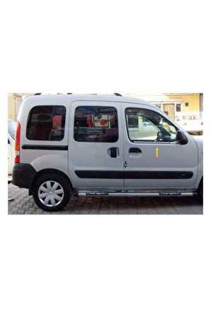 Renault Kangoo Uyumlu Krom Cam Çıtası 2 Prç. 1997-2007 Arası P. Çelik