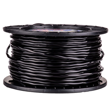 First Misina 4.5mm 56mt Siyah Burgulu Weibang