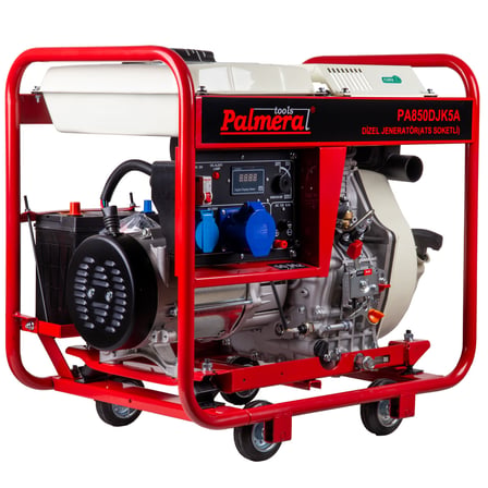 Palmera PA850DJK5A EUR5 Jeneratör 6.9 kVA Dizel Marşlı Ats Uyumlu