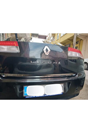 Renault Laguna 3 Uyumlu Krom Bagaj Alt Çıtası 2008 Ve Üzeri P.çelik uyumlu
