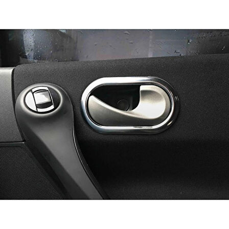 Renaul.t. Megane 2 Krom Iç Kapı Kolu Çerçeve 4 Kapı 2002 - 2009 P.çelik (AKSESUAR)