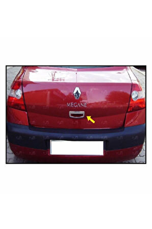 Renault Megane 2 Sedan Uyumlu Krom Bagaj Açma 2004-2010 P. Çelik