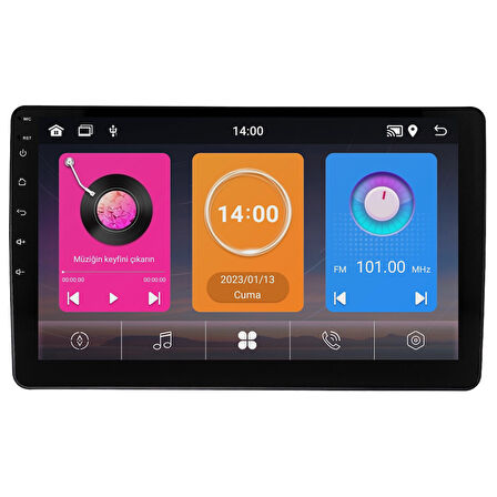 Nissan Micra Android Multimedya Sistemi (2013-2017) CRV-44670XAA