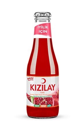 Kızılay Nar Aromalı Maden Suyu 200 ml x 24 Şişe