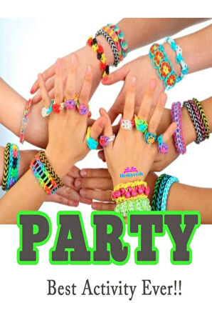 Rainbow Loom Twister Bileklik Yapma Seti 2.000 Parça Eğitici Oyuncak