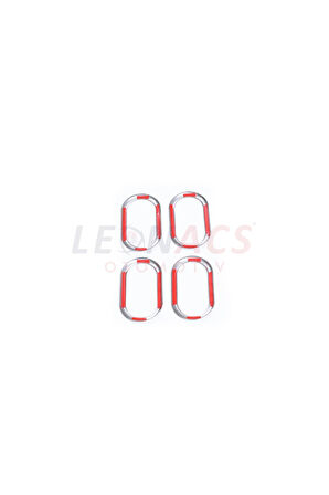 Renaul.t. Modus Uyumlu Krom Iç Kapı Kolu Çerçeve 4 Kapı 2004 Üzeri P.çelik