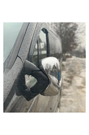 Renault Trafic Krom Ayna Kapağı 2 Parça 2001-2014 Paslanmaz Çelik