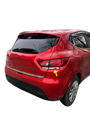 Renault Clio 4 Hb Krom Stop Alt Çıtası 4 Parça 2012-2019 Arası Paslanmaz Çelik