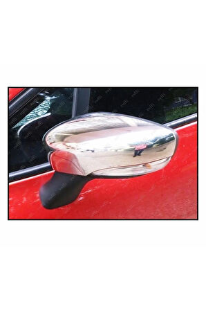 Renault Clıo 4 Hb Krom Ayna Kapağı 2 Prç. 2012 - 2019 Arası P.çelik