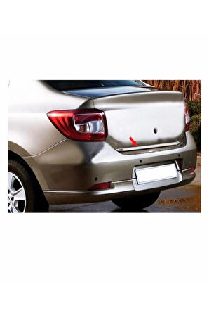 Renault Clio 4 Symbol Krom Alt Bagaj Çıtası 2012-2019 Arası Paslanmaz Çelik Uyumlu