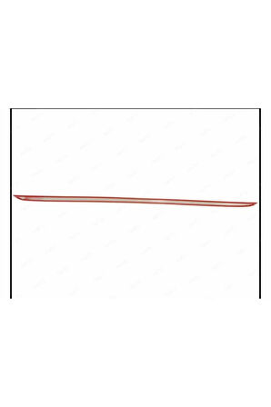 Renault Clio 4 Symbol Krom Alt Bagaj Çıtası 2012-2019 Arası Paslanmaz Çelik Uyumlu