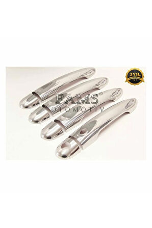 Renault Scenic 3 Krom Kapı Kolu 4 Kapı 2009 Üzeri P.çelik (SENSÖRLÜ) uyumlu