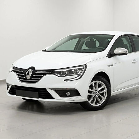 Renault Megane 4 Krom Ön Panjur 5 Prç. 2015-2020 Üzerip. Çelik Uyumlu