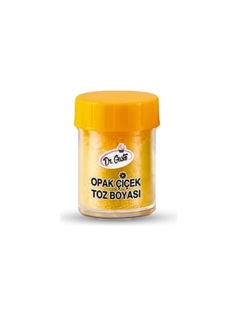 ÇİÇEK BOYASI DR.GUSTO OPAK 5 GR  YUMURTA SARISI