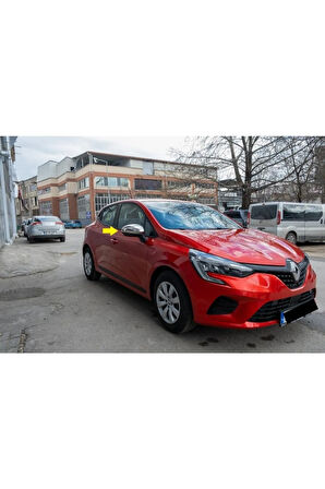 Renault Clio 5 Uyumlu Hb Krom Ayna Kapağı 2 Parça 2019 Ve Üzeri Paslanmaz Çelik