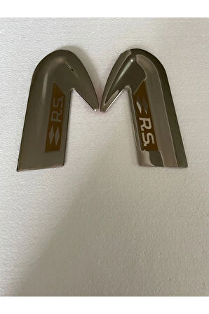 Renault Clio 5 Hb Krom Yan Çamurluk Çıtası 2 Prç. 2020 Ve Üzeri Paslanmaz Çelik