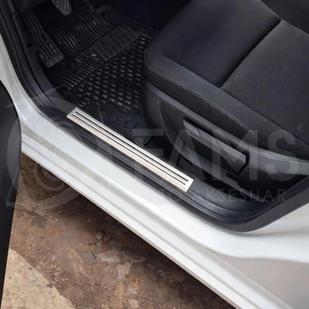 Renault Clio 5 Hb Krom Iç Kapı Eşiği 4 Prç. 2020 Ve Üzeri Paslanmaz Çelik