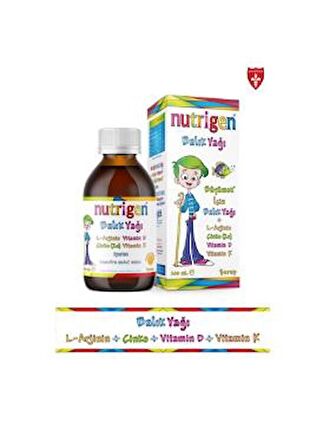 Nutrigen Balık Yağı Şurup 200 ML