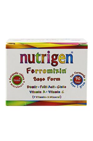 Nutrigen Ferromixin Saşe Form 30 Şase