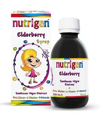 Nutrigen Kara Mürver Şurup 200 ML