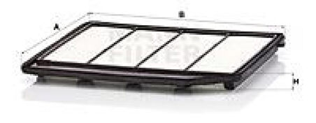 Suzukı Hava Filtresi Suzukı Vitara 1.4 2015-> - Mann C30080