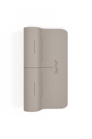 Gymo Pro Series Hizalamalı 6Mm Tpe Yoga Matı Pilates Minderi 183X66Mm Toprak