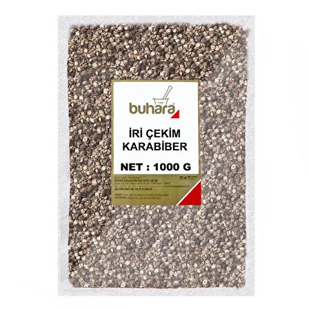 BUHARA KARABİBER KIRIK İRİ ÇEKİM 1000 GR