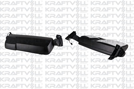 Mercedes Truck Dis Dikiz Aynası Kisa Kol Komple Sol M-Benz Arocs-Actros Mp4 - Kraftvoll 09080276