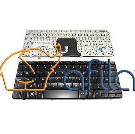 Hp Pavilion DV2-1000 DV2-1100 DV2-1200 Notebook Klavye Siyah İNG / 505999-001
