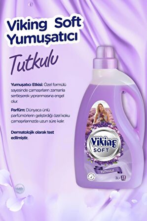 Viking Çamaşır Yumuşatıcısı Tutkulu 3 Litre 1 Adet