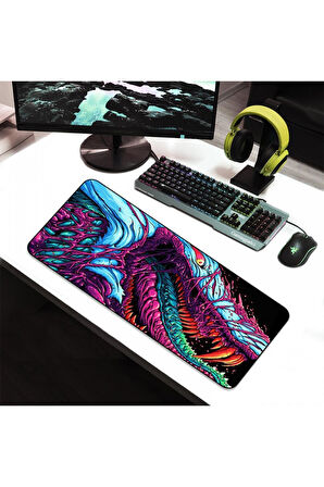 70x30 cm Hyp 1 Dikişli Kaydırmaz Taban Speed Ver. Mouse Pad Oyuncu Gaming
