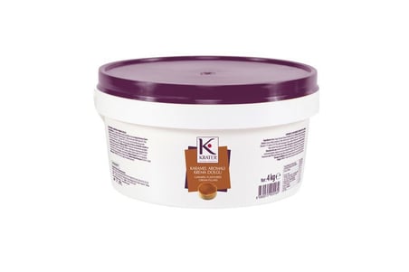 Krater Karamel Krema Dolgusu 4 Kg