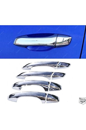 Seat Leon Mk3 Krom Kapı Kolu 4 Kapı 2012 Ve Üzeri Paslanmaz Çelik