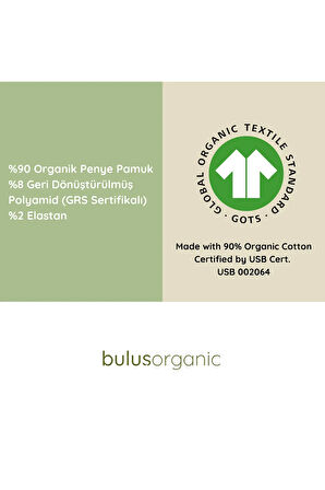 6'lı Okul Çorabı - Kız- Çocuk - Organik Eco Set