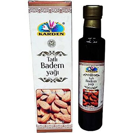 Karden Tatlı Badem Yağı 250 ml