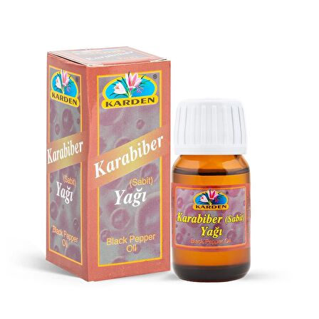 Karden Karabiber Yağı 20 ml