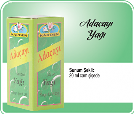 Karden Adaçayı Yağı 20ml