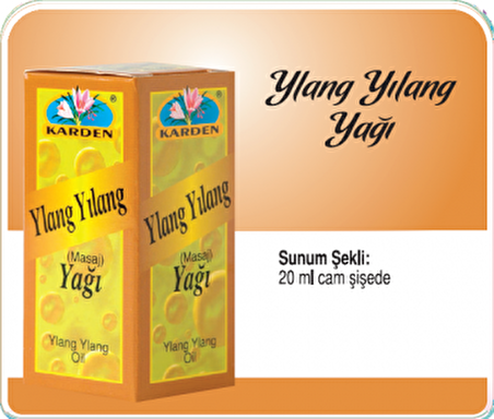 Karden Ylang Yılang Yağı 20 ml