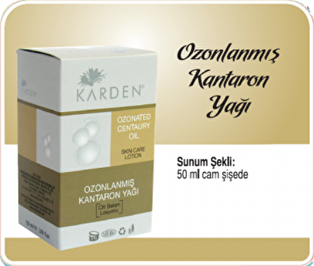 Karden Ozonlanmış Kantaron Yağı 50 ml