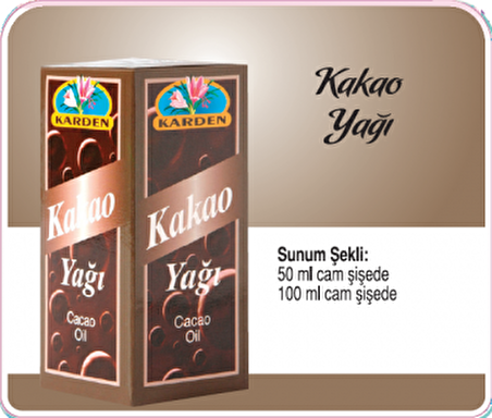 Karden Kakao Yağı 50 ml