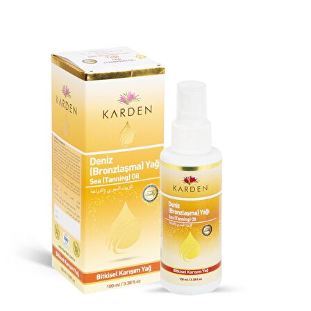 Karden Deniz Bronzlaşma Yağı 100 ml