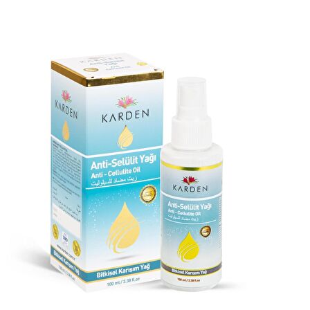 Karden Anti Selülit Yağı 100 ml