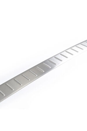 Seat Ateca Uyumlu Krom Arka Tampon Üstü Koruma 2016 Üzeri Paslanmaz Çelik Taşlı