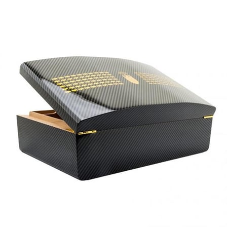 Lubinski Special Edt. Carbonfiber Parmakizi Humidor Puro Kutusu 80's LB-013